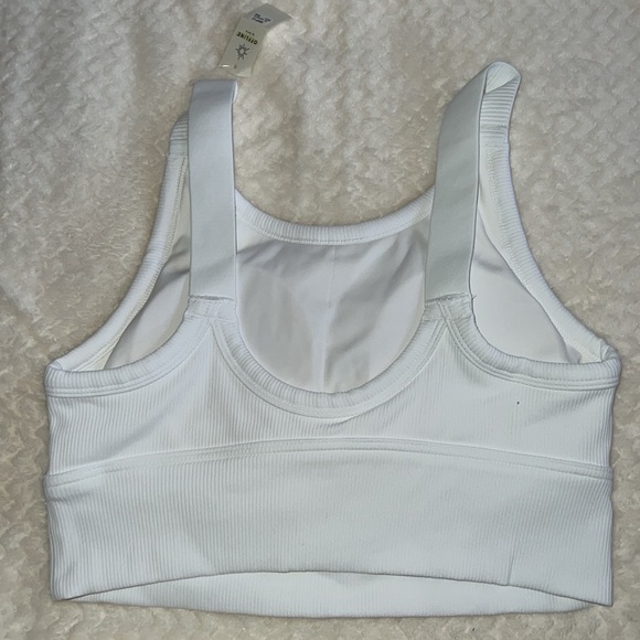 Aerie High Neck Ribbed Sports Bra Size M - Picture 2 of 4